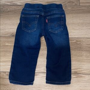 Levi's Toddler Dark Wash Blue Jeans